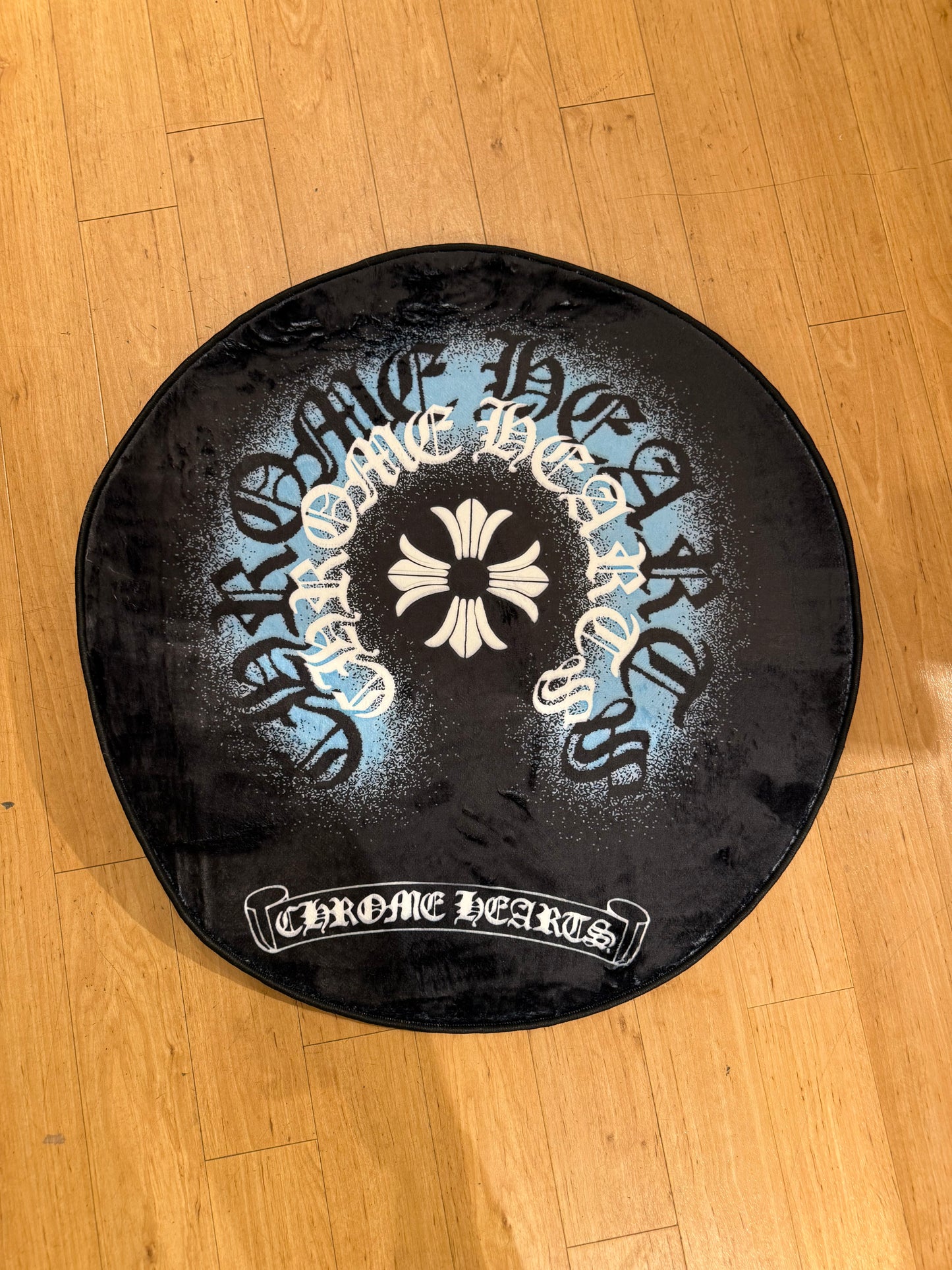 Chrome Hearts White Rug