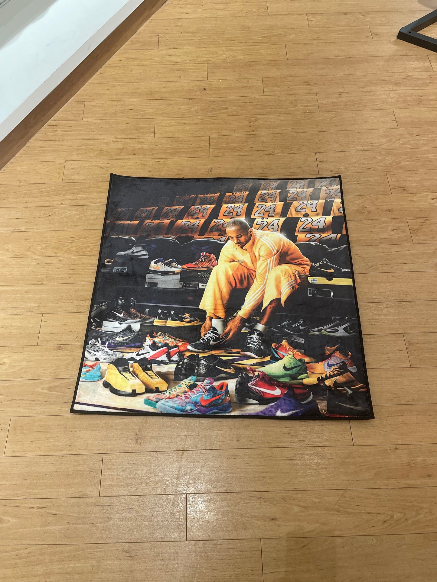 Kobe With Shoes Rug