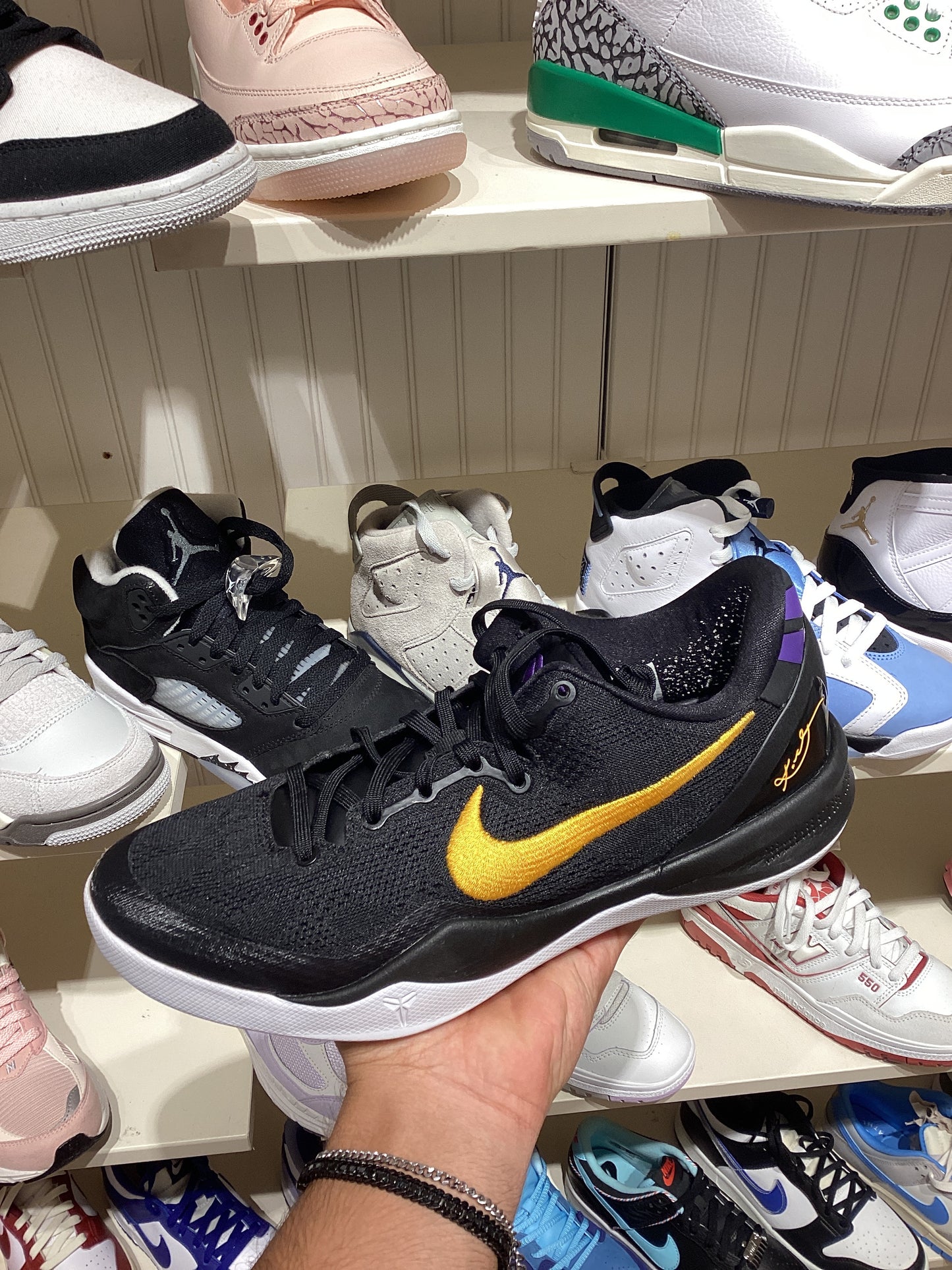 Kobe 8 Protro Lakers Away (PRE-OWNED)