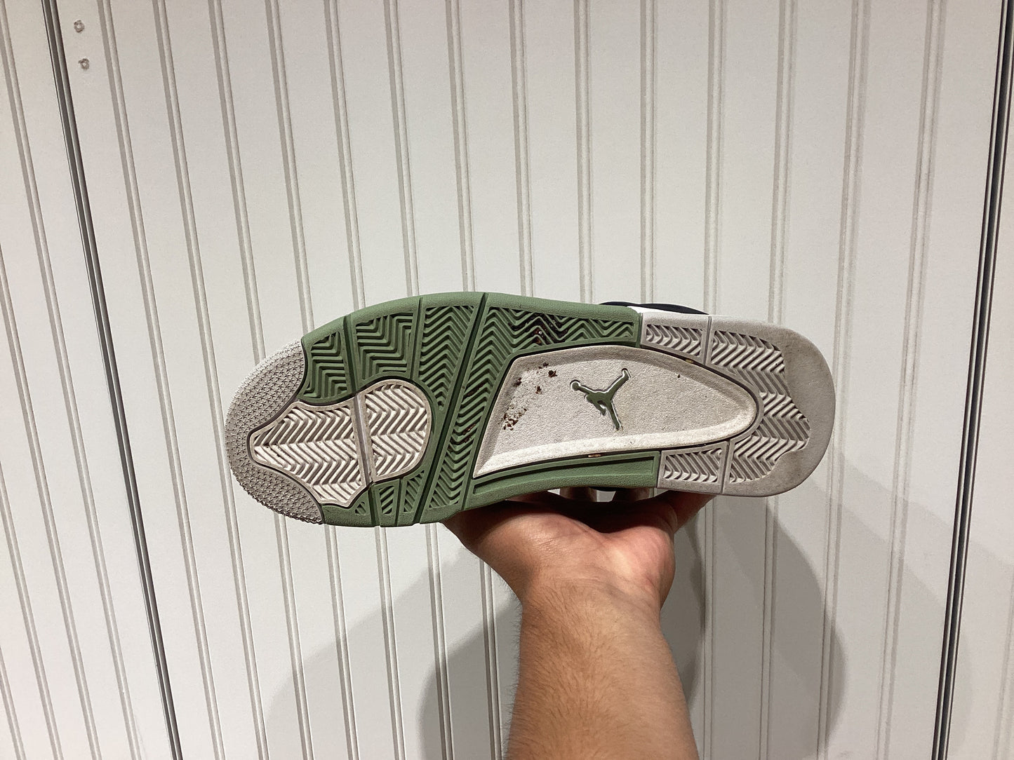 Wmns Air Jordan 4 Retro Seafoam (PRE-OWNED)