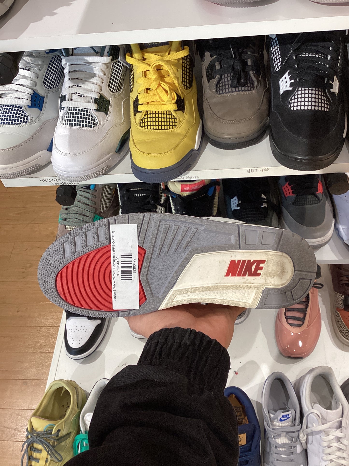 Jordan 3 White Cement Reimagined (PRE-OWNED)