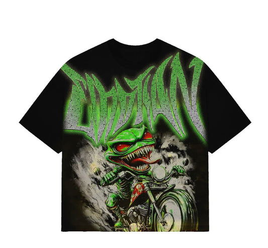 Mixed Emotions Goblin Rhinestone Tee