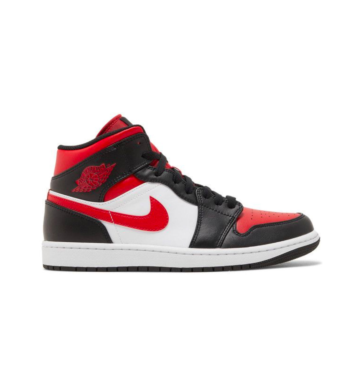 Jordan 1 Mid Fire Red