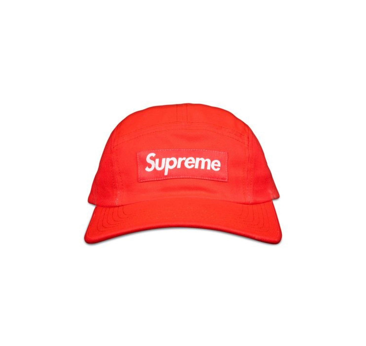 Supreme Washed Chino Twill Cap Red (Gently Worn)