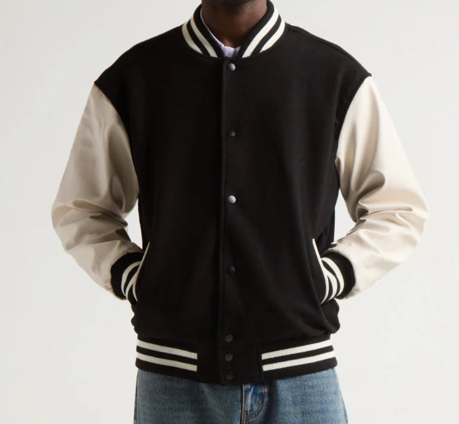 Black Varsity Jacket