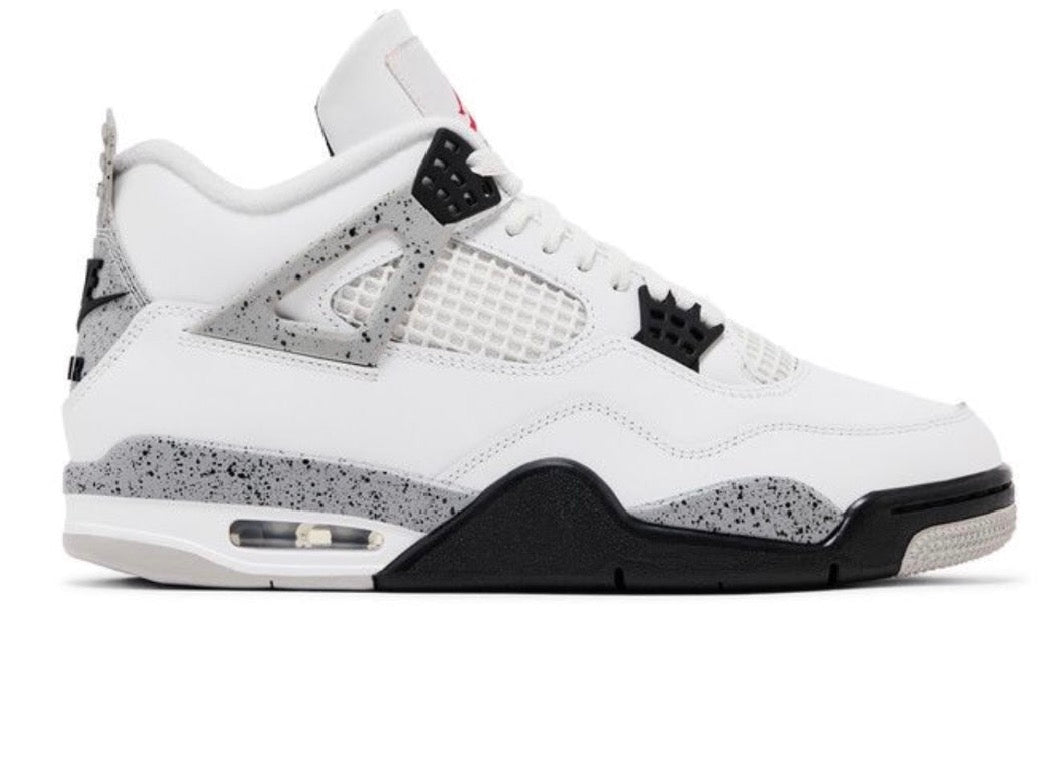Air Jordan 4 Retro OG White
Cement' 2025 (PRE-OWNED)