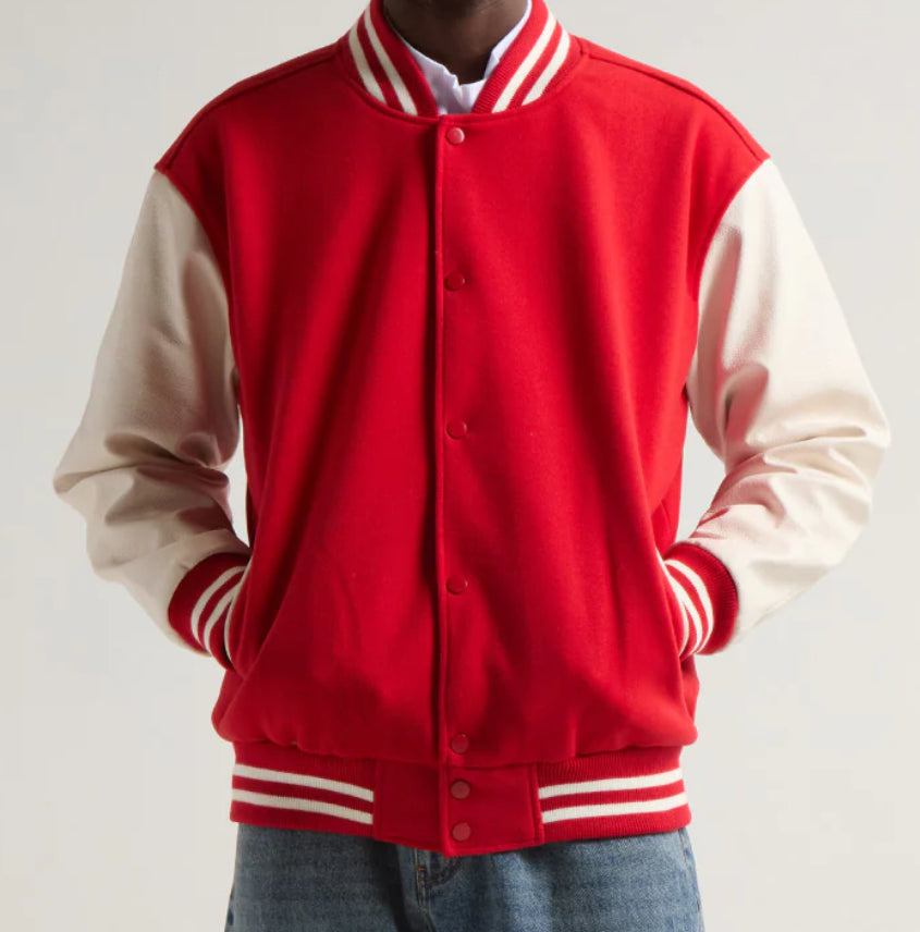 Red Varsity Jacket