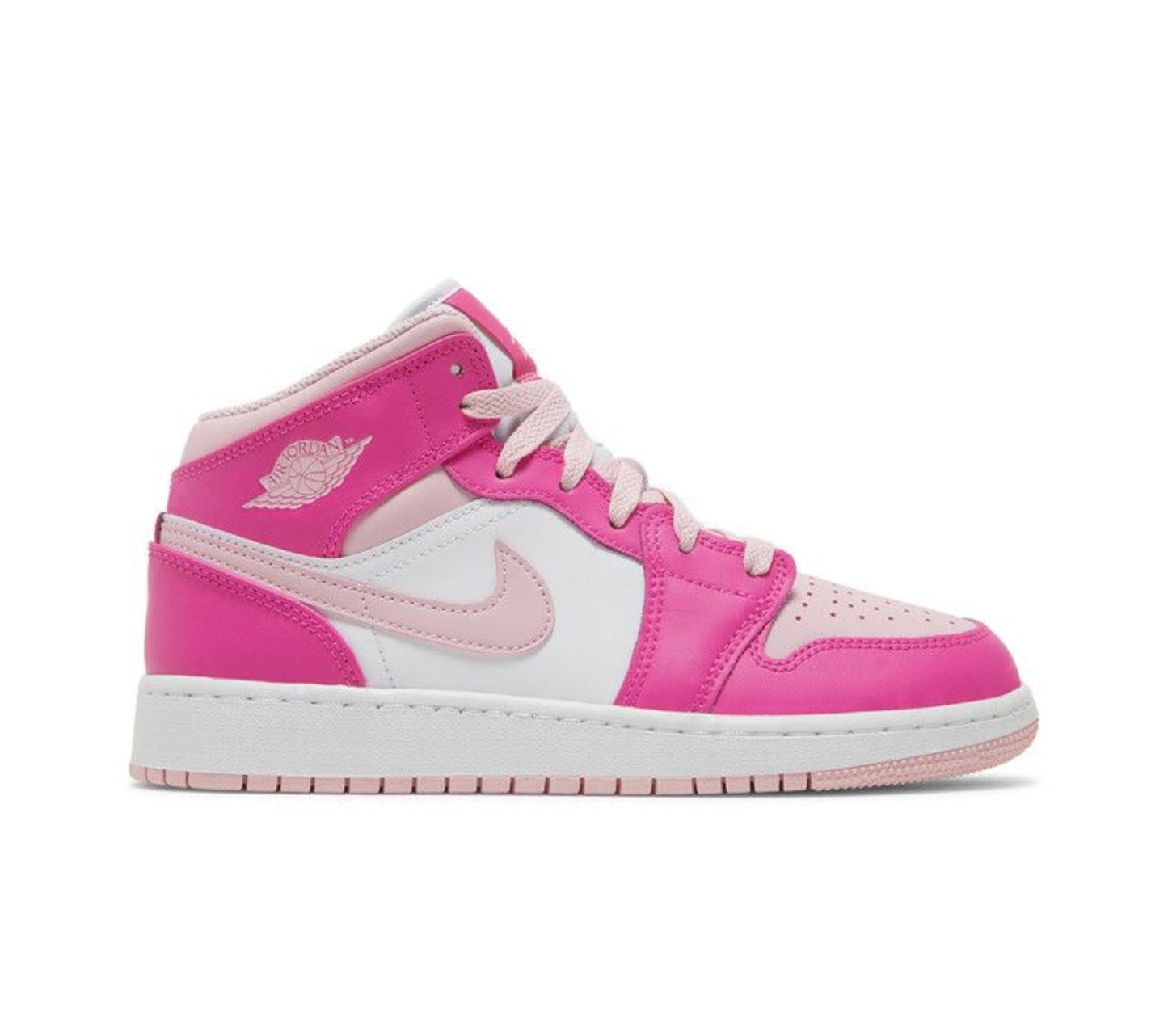Air Jordan 1 Mid GS Fierce Pink