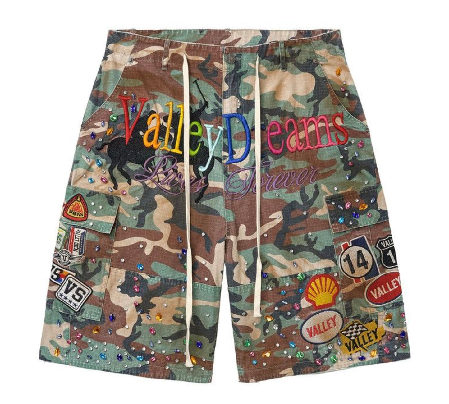 Vale Forever Diy Jorts Camo