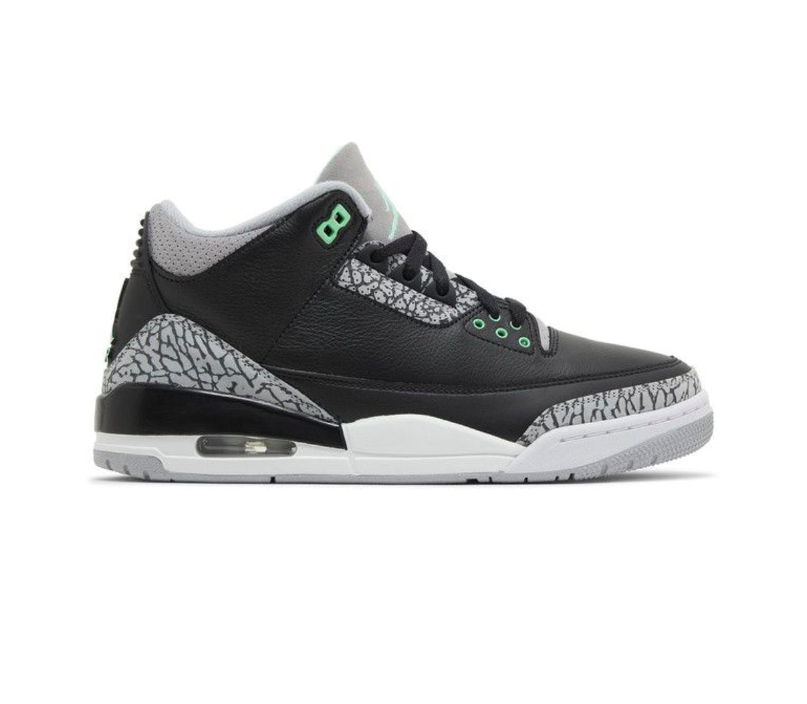 Jordan 3 Green Glow