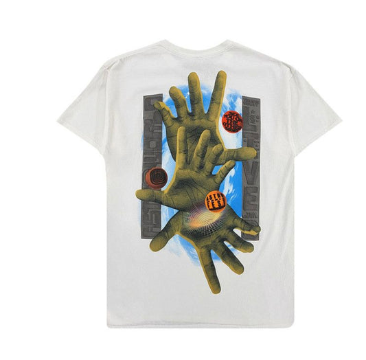 Cactus Jack by Travis Scott Three
Hands Tee White