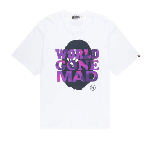 BAPE WGM Purple/White Tee