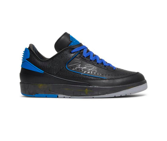 Off White x Jordan 2 Low SP Black Blue (PRE-OWNED)