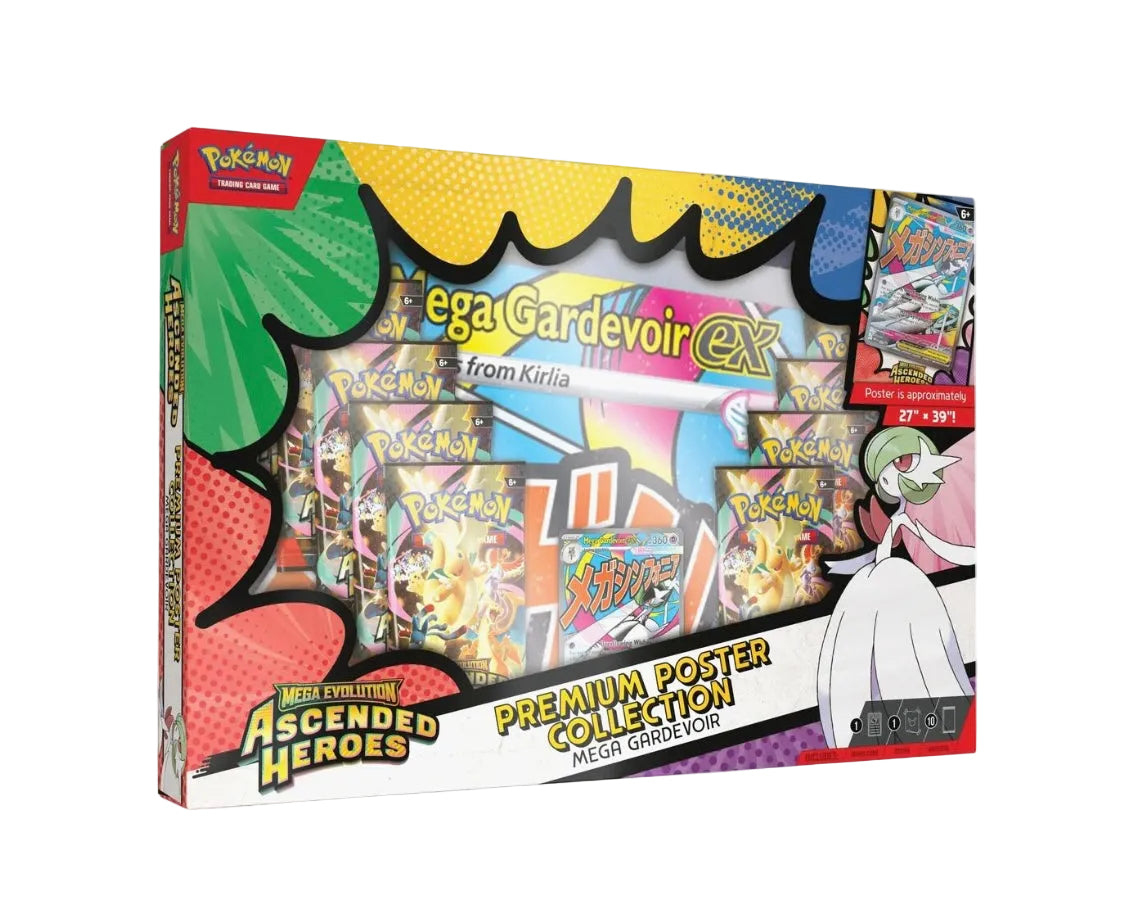 Pokemon Ascended Hero’s Premium Poster Collection Mega Gardevoir