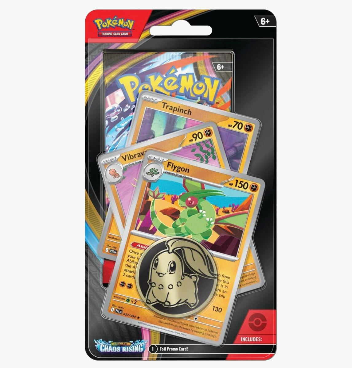 Pokemon Chaos Rising Premium Checklane Blister Flygon Line