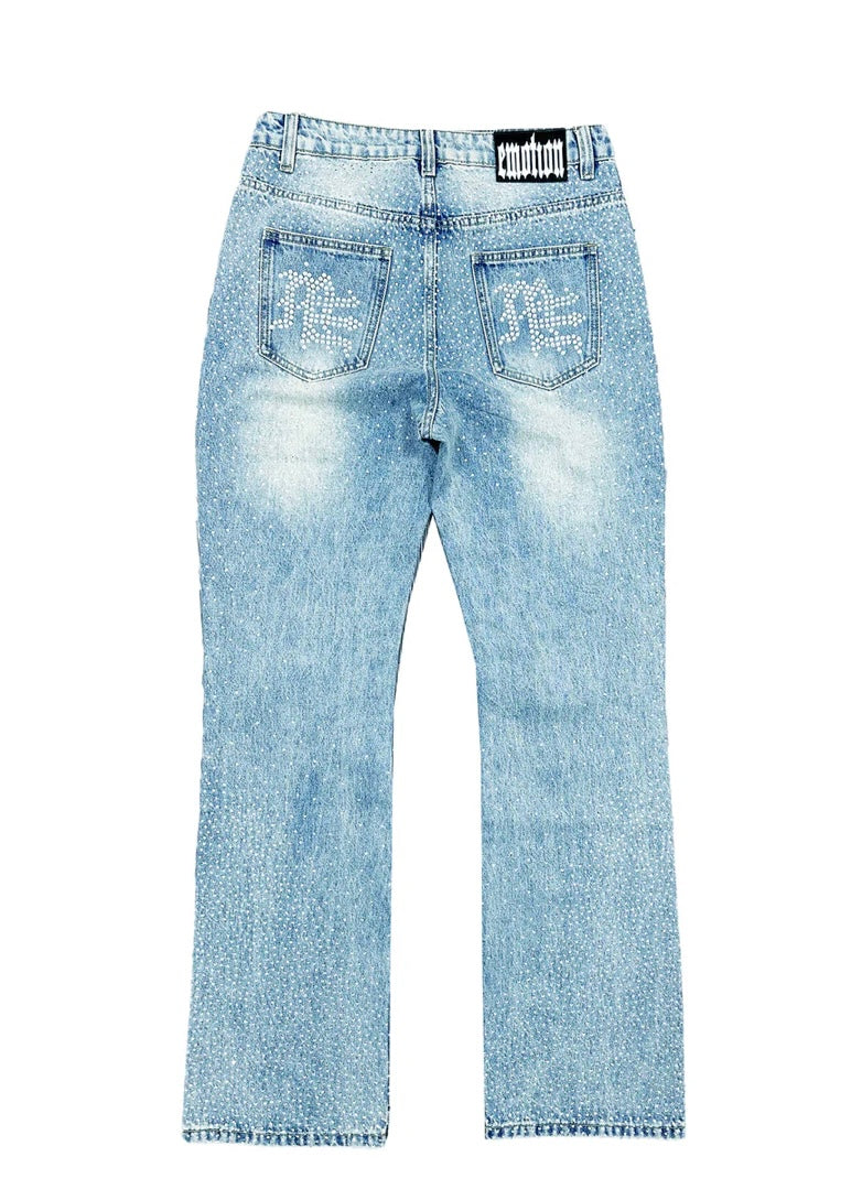Mixed Emotions ME Rhinestone Jeans