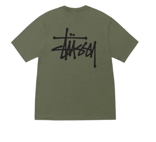 Stussy Basic Tee Olive