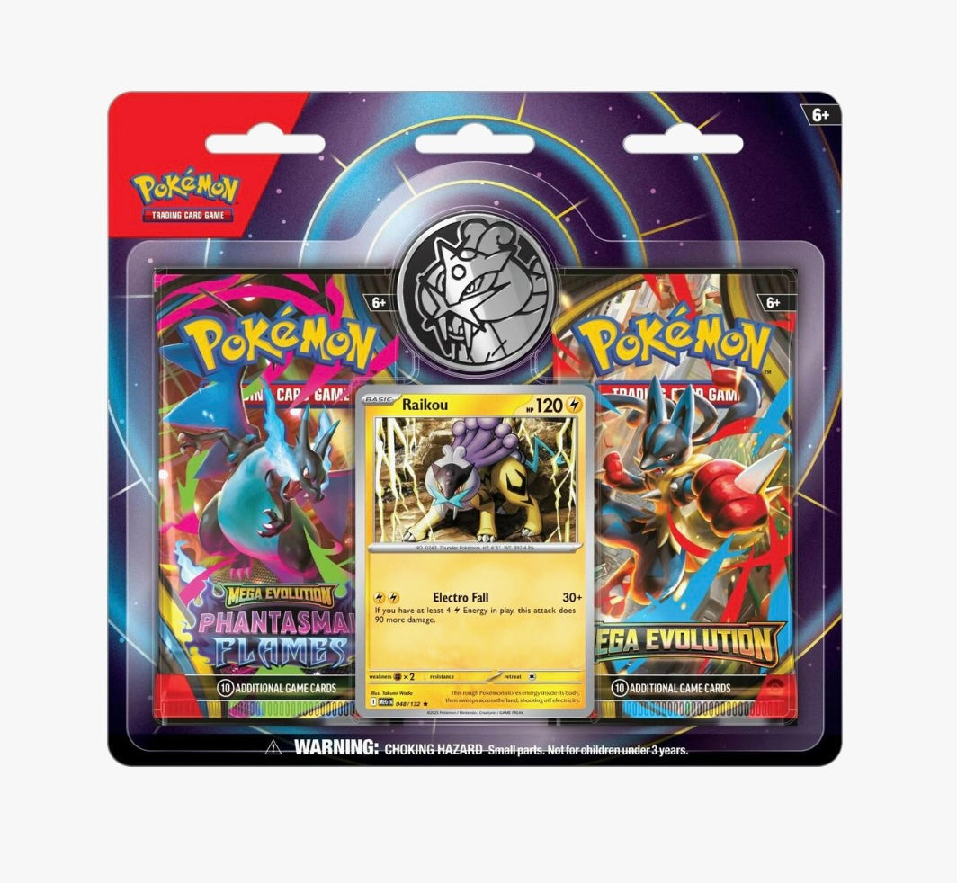 Pokemon 2-Pack Blister Raikou