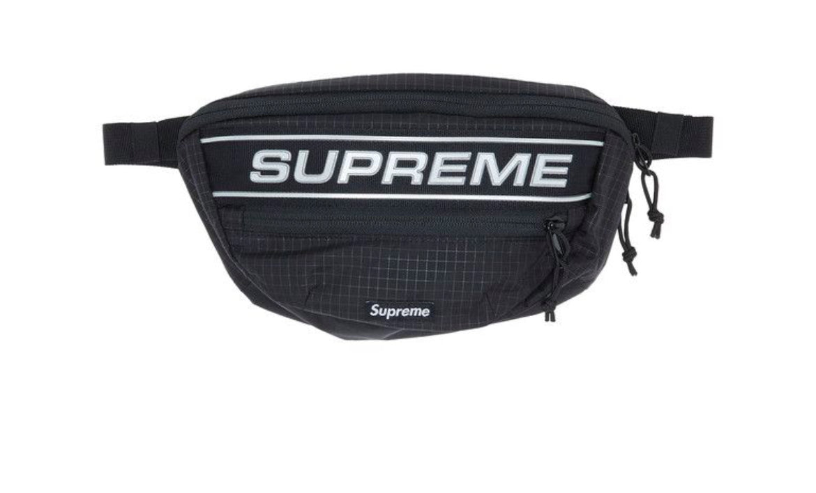 Supreme Black Waist Bag