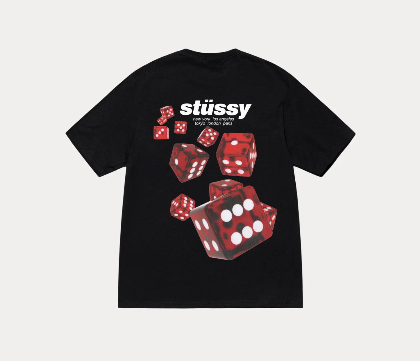 Stussy Rollers Tee Black