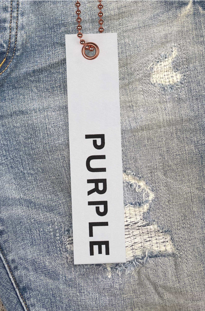 Purple Brand Slim Fit Low Rise Denim