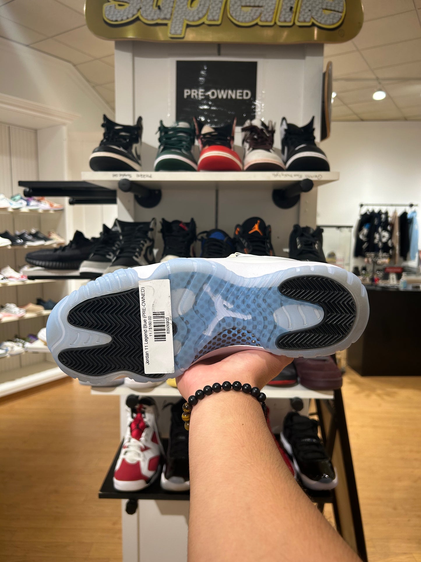 Jordan 11 Legend Blue (PRE-OWNED)