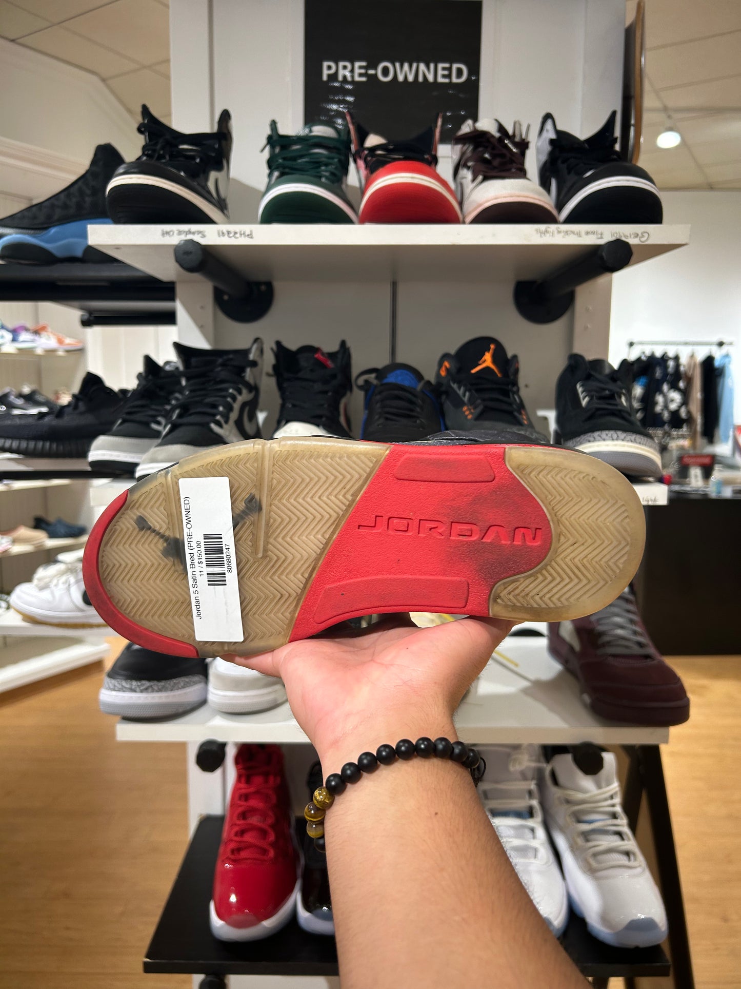 Jordan 5 Satin Bred (PRE-OWNED)