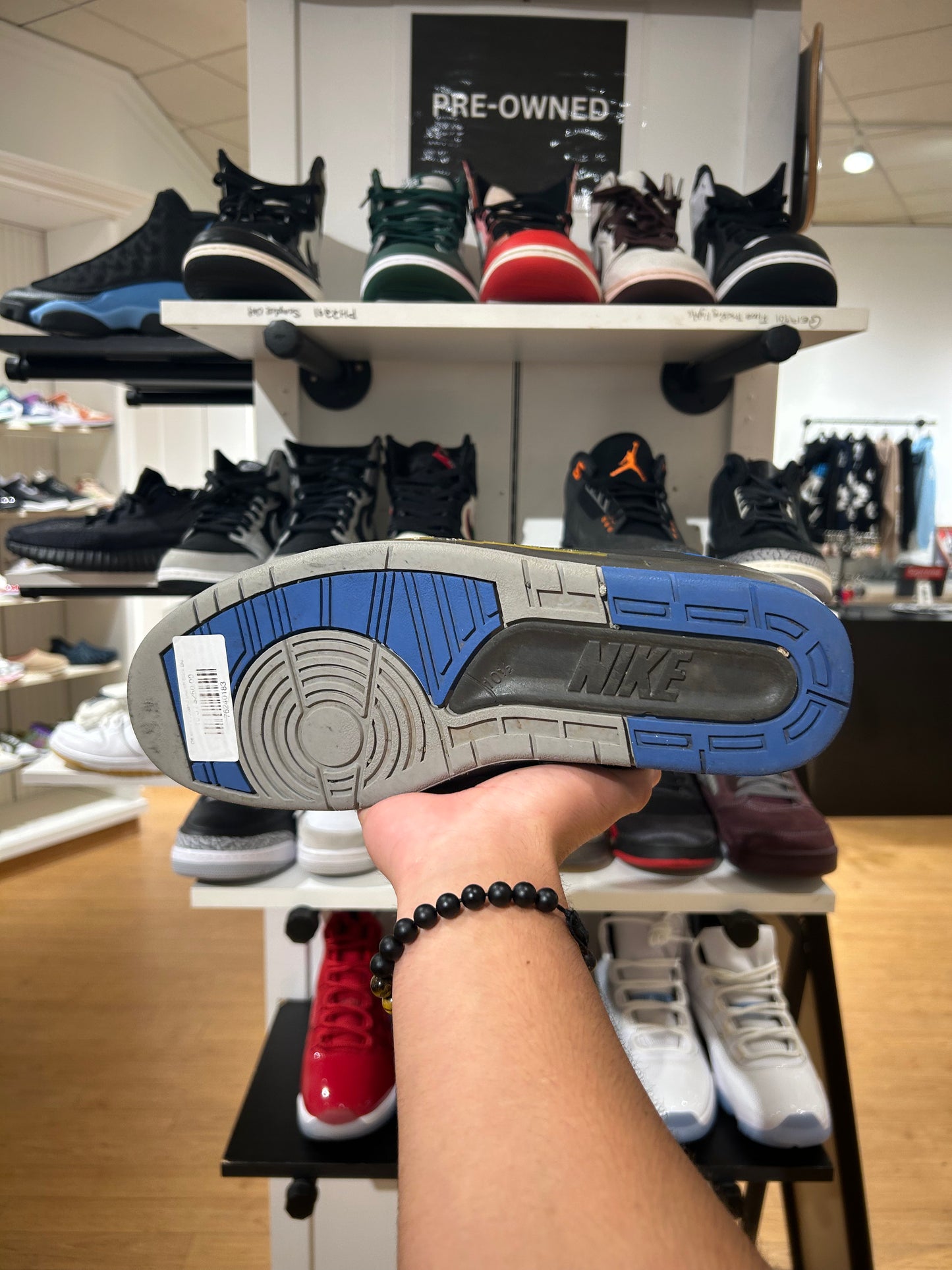 Off White x Jordan 2 Low SP Black Blue (PRE-OWNED)