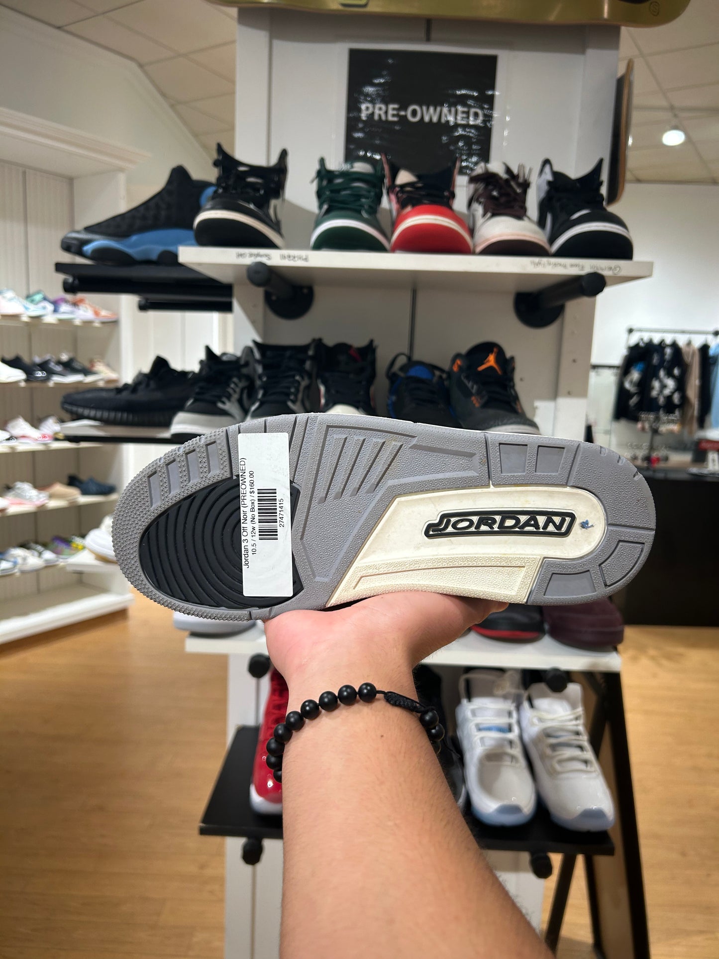 Jordan 3 Off Noir (PREOWNED)