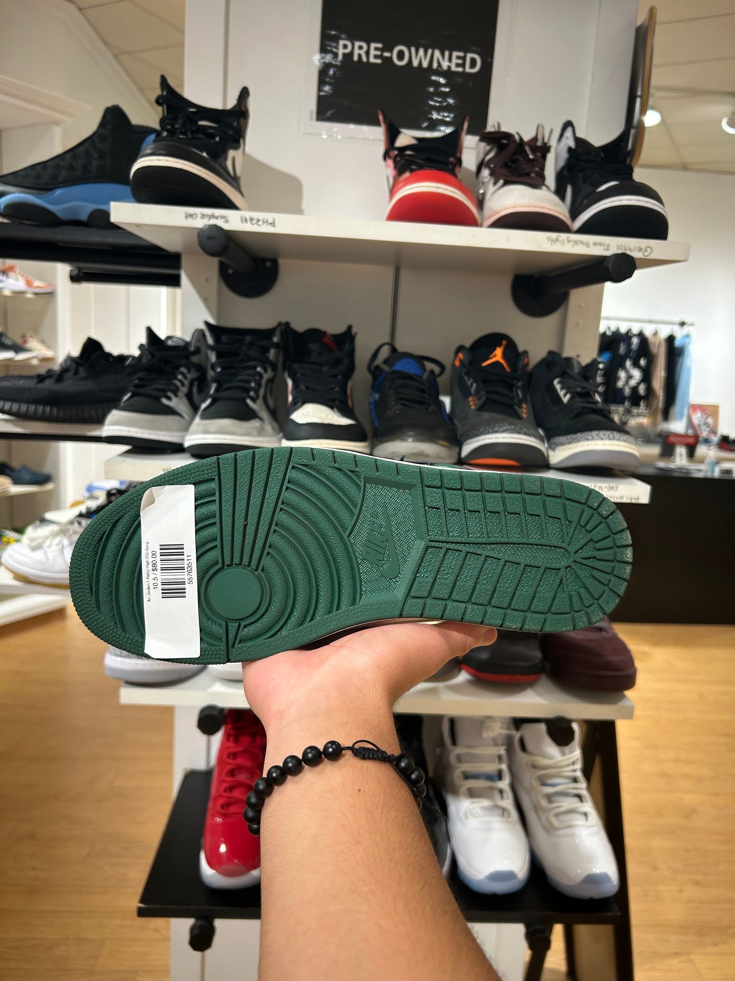 Air Jordan 1 Retro High OG Gorge
Green (PRE-OWNED)