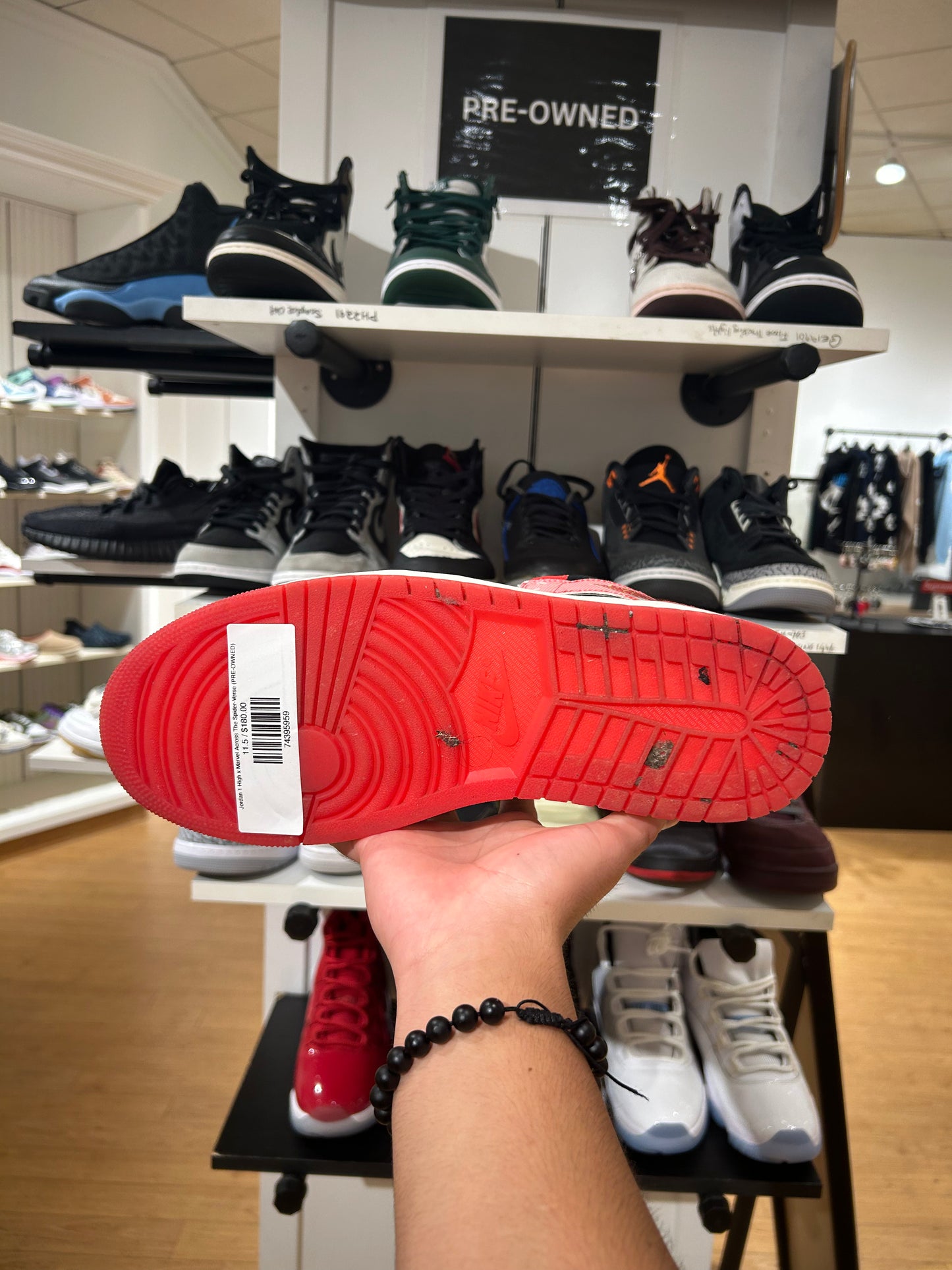 Jordan 1 High x Marvel Across The Spider-Verse (PRE-OWNED)