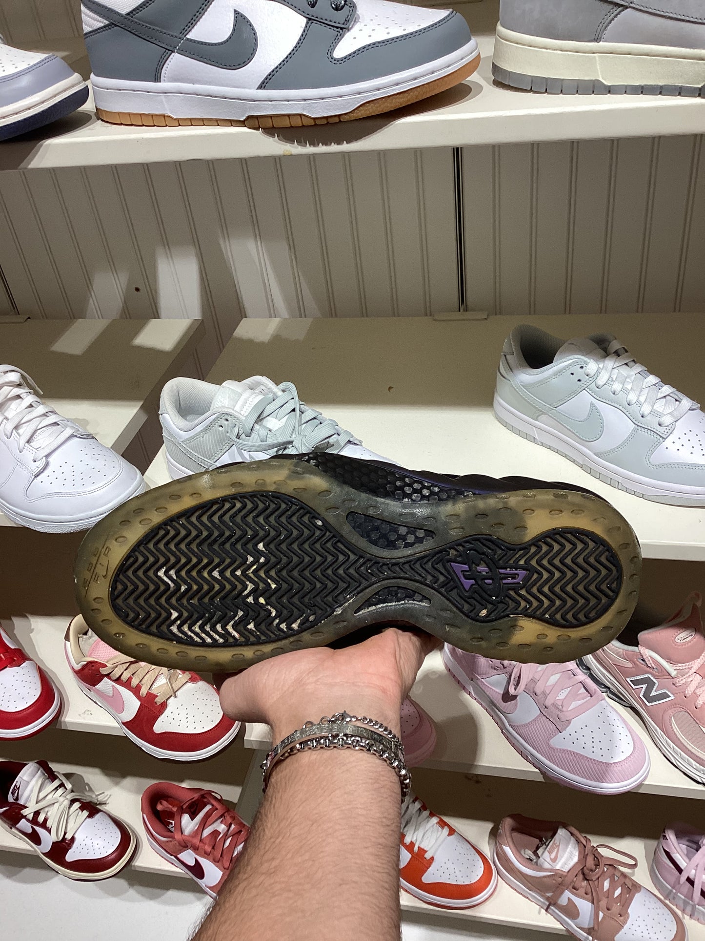 Nike Air Foamposite One Eggplant 2017 (PRE-OWNED)