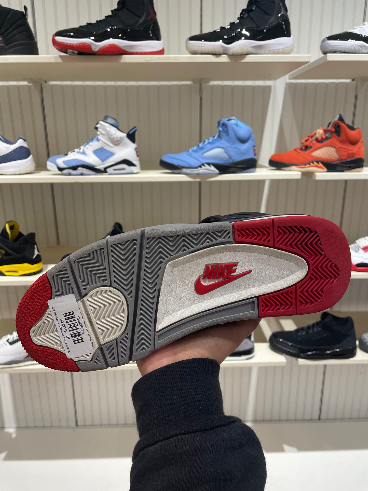 Jordan 4 Bred Reimagined (PRE-OWNED)