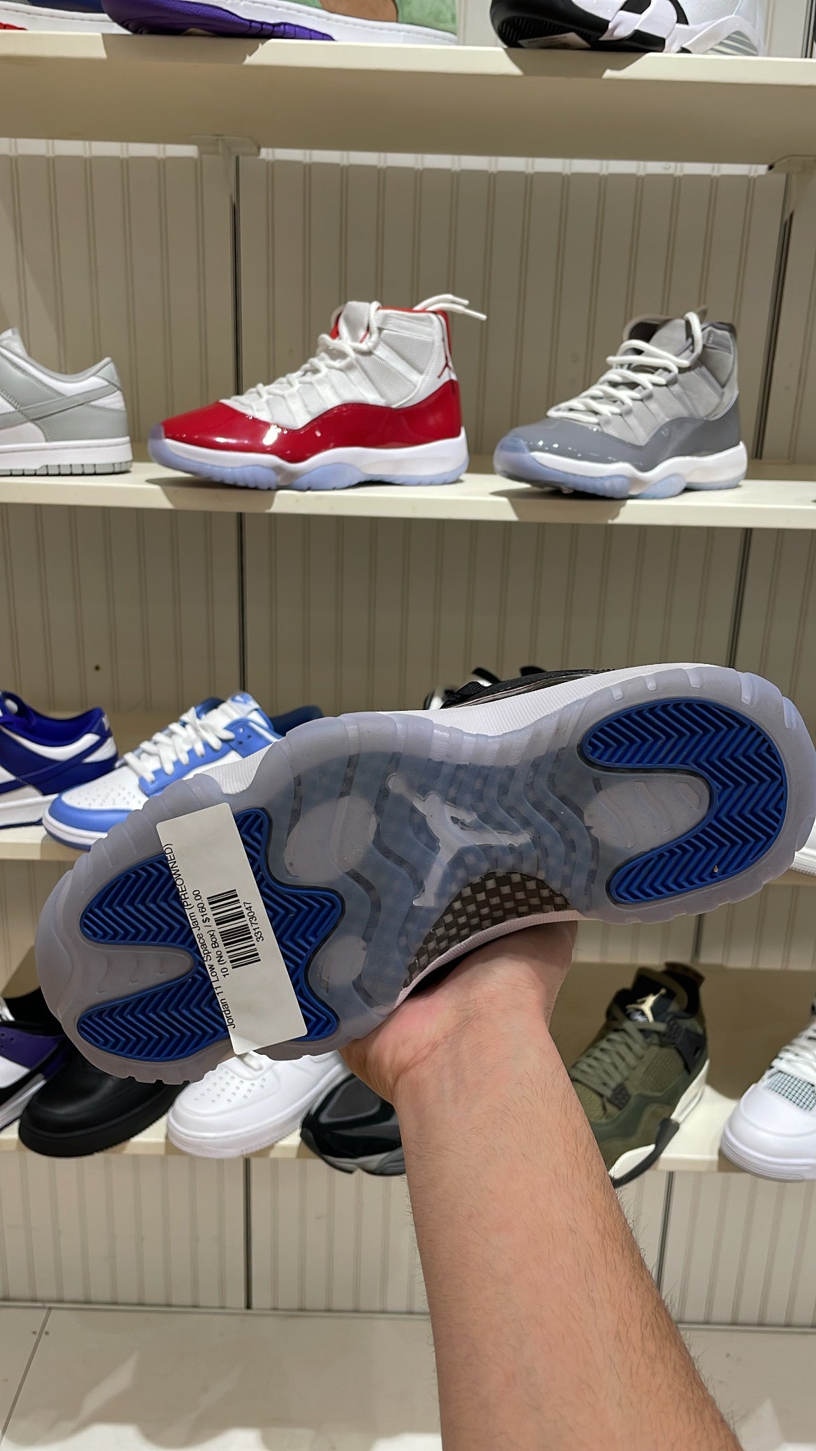 Jordan 11 Low Space Jam (PREOWNED)