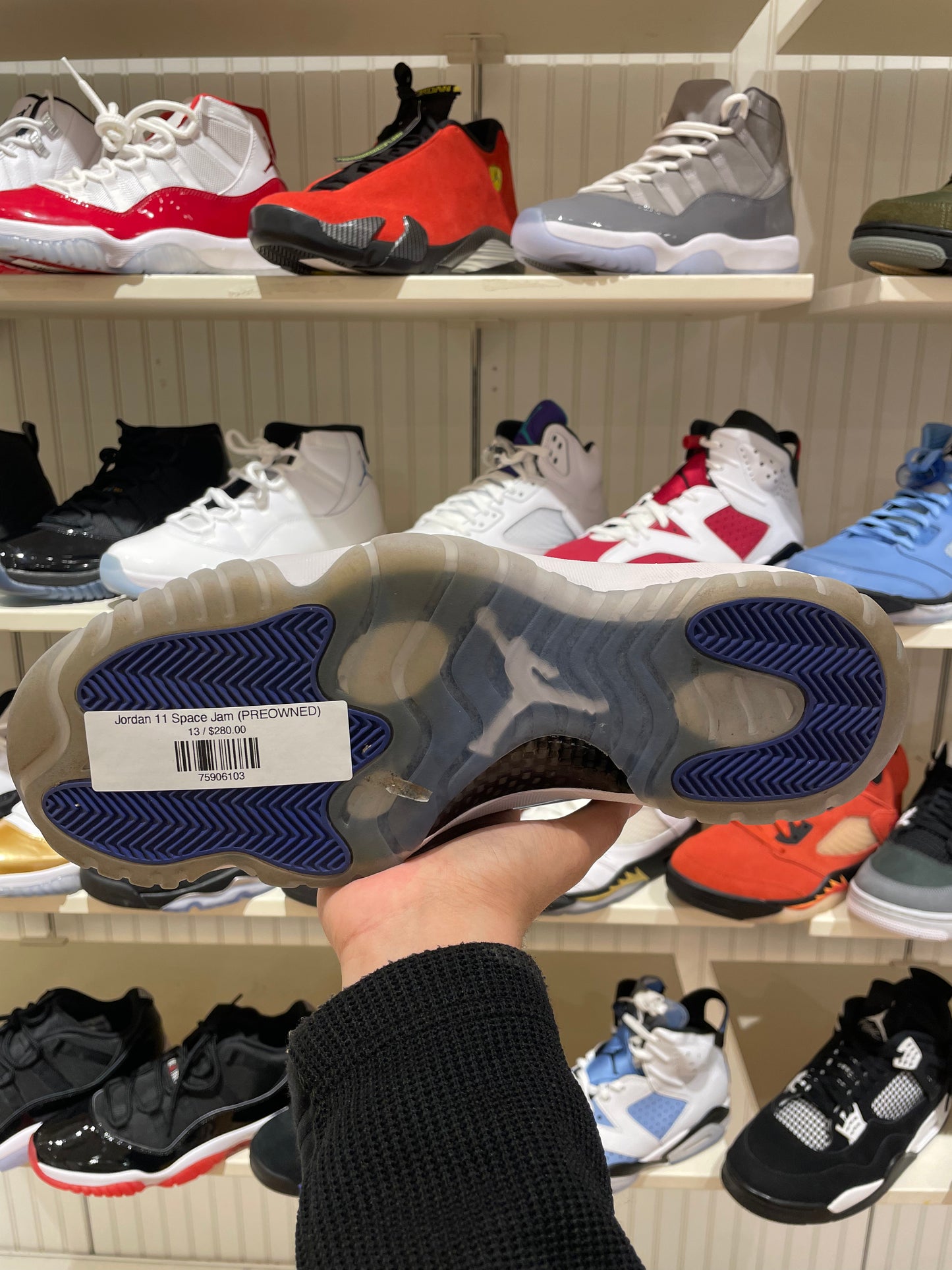 Air Jordan 11 Retro Space Jam 2016 (PREOWNED)