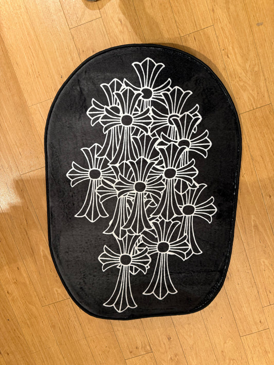 White Crosses Rug