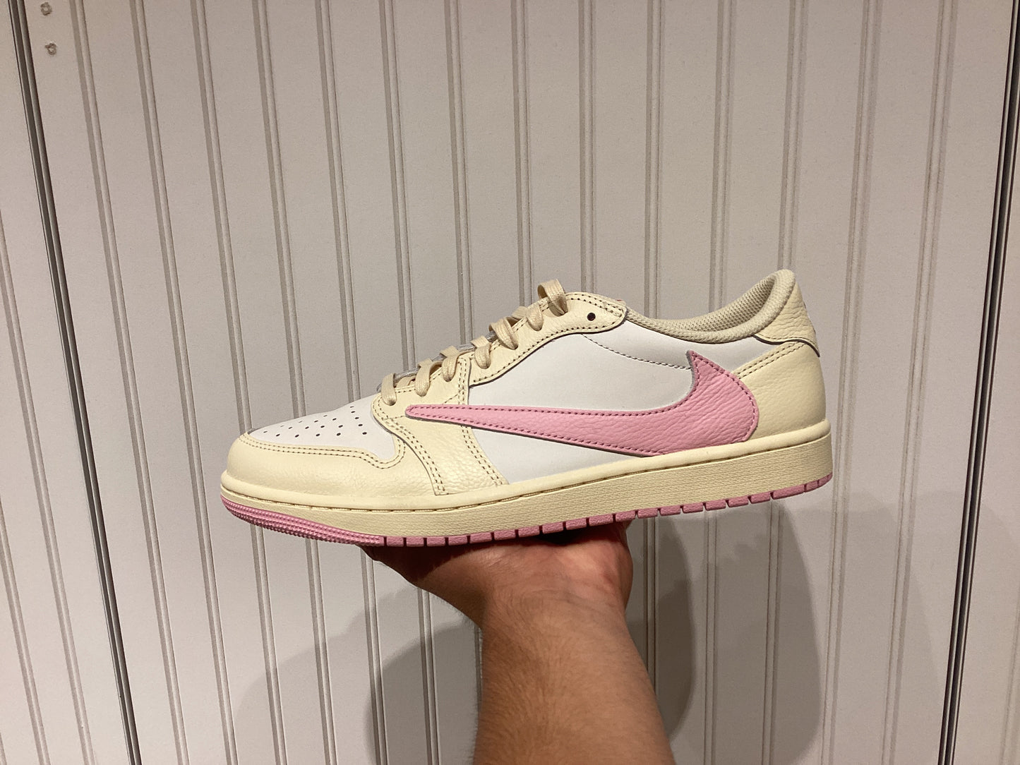 Travis Scott x Air Jordan 1 Retro Low OG Shy Pink (PRE-OWNED)