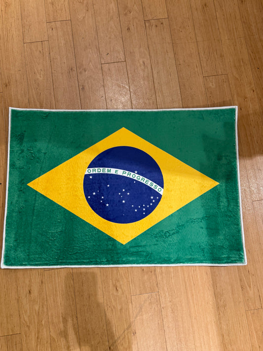 Brazil Flag Rug