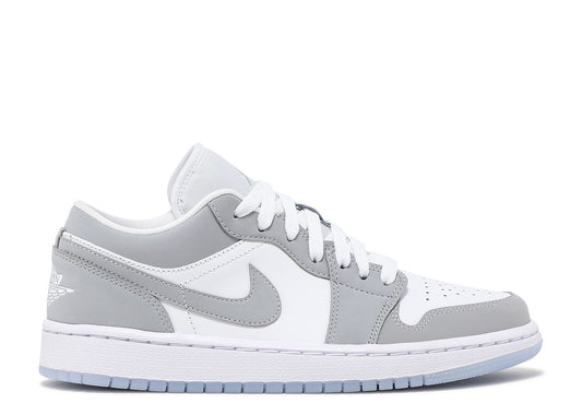 Wmns Air Jordan 1 Low White Wolf Grey