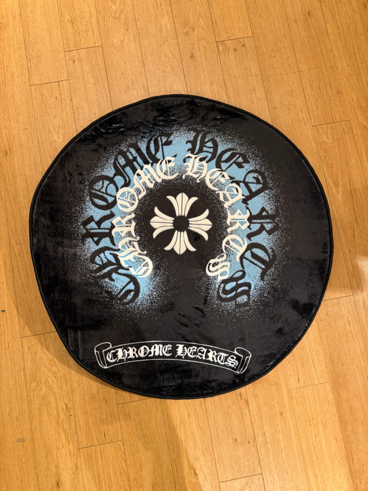 Chrome Hearts White Rug