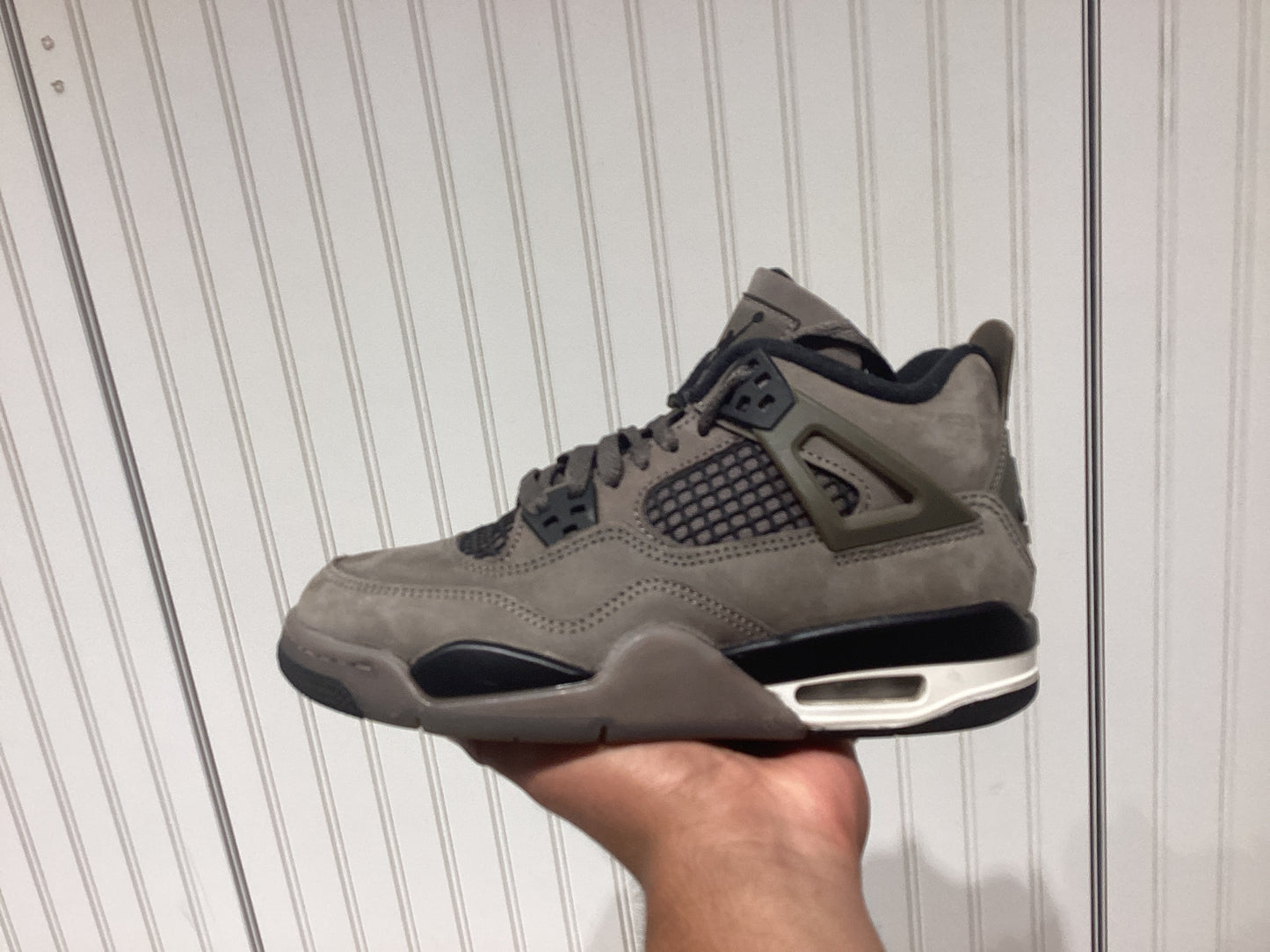 Air Jordan 4 Retro GS Cave Stone (PRE-OWNED)