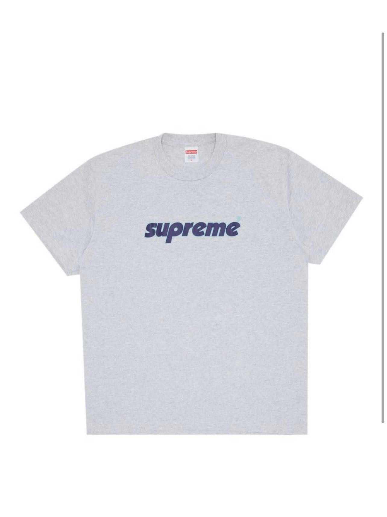 Supreme Pinline Ash Grey Tee