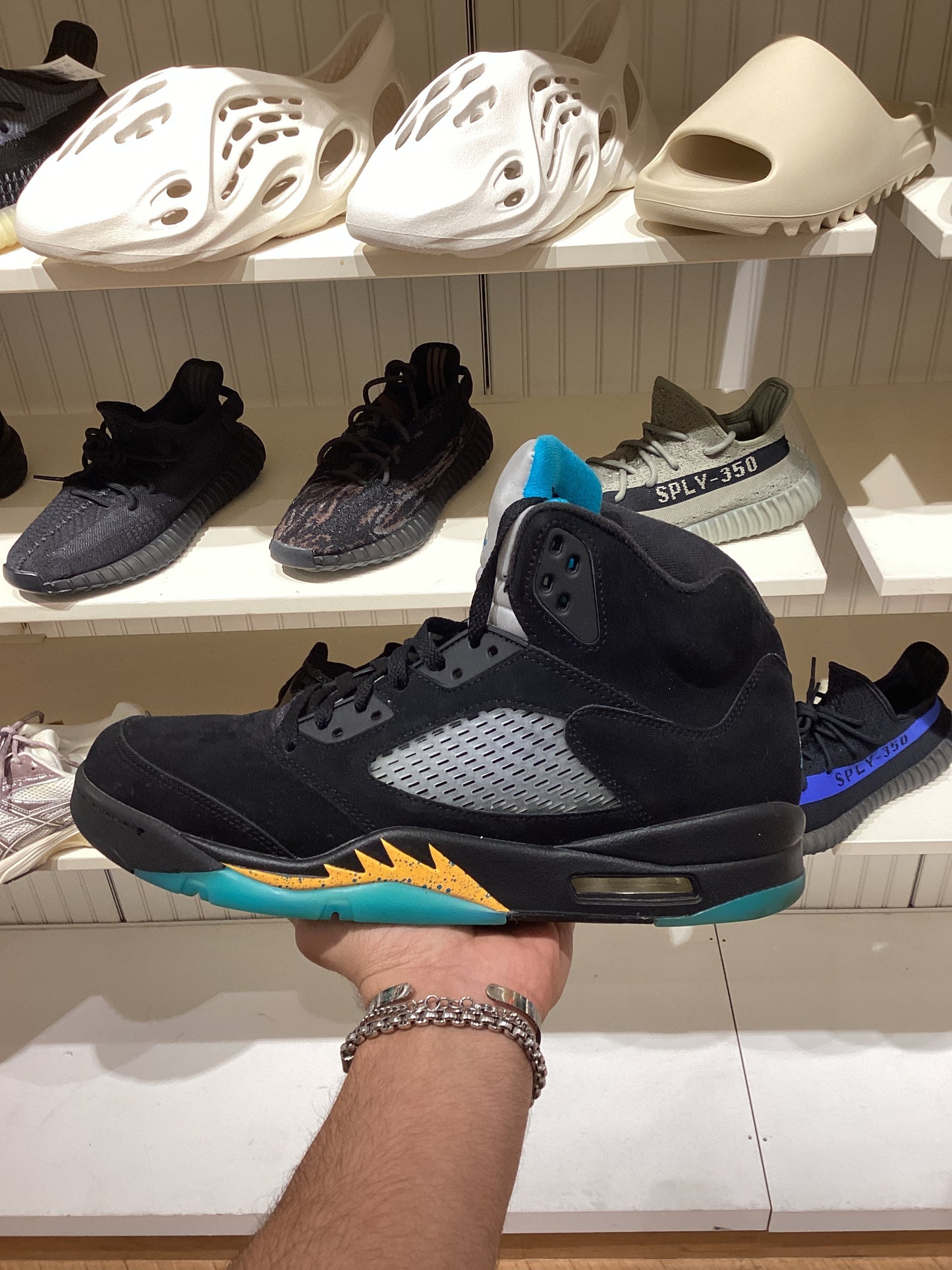 Air Jordan 5 Retro Aqua (PRE-OWNED)