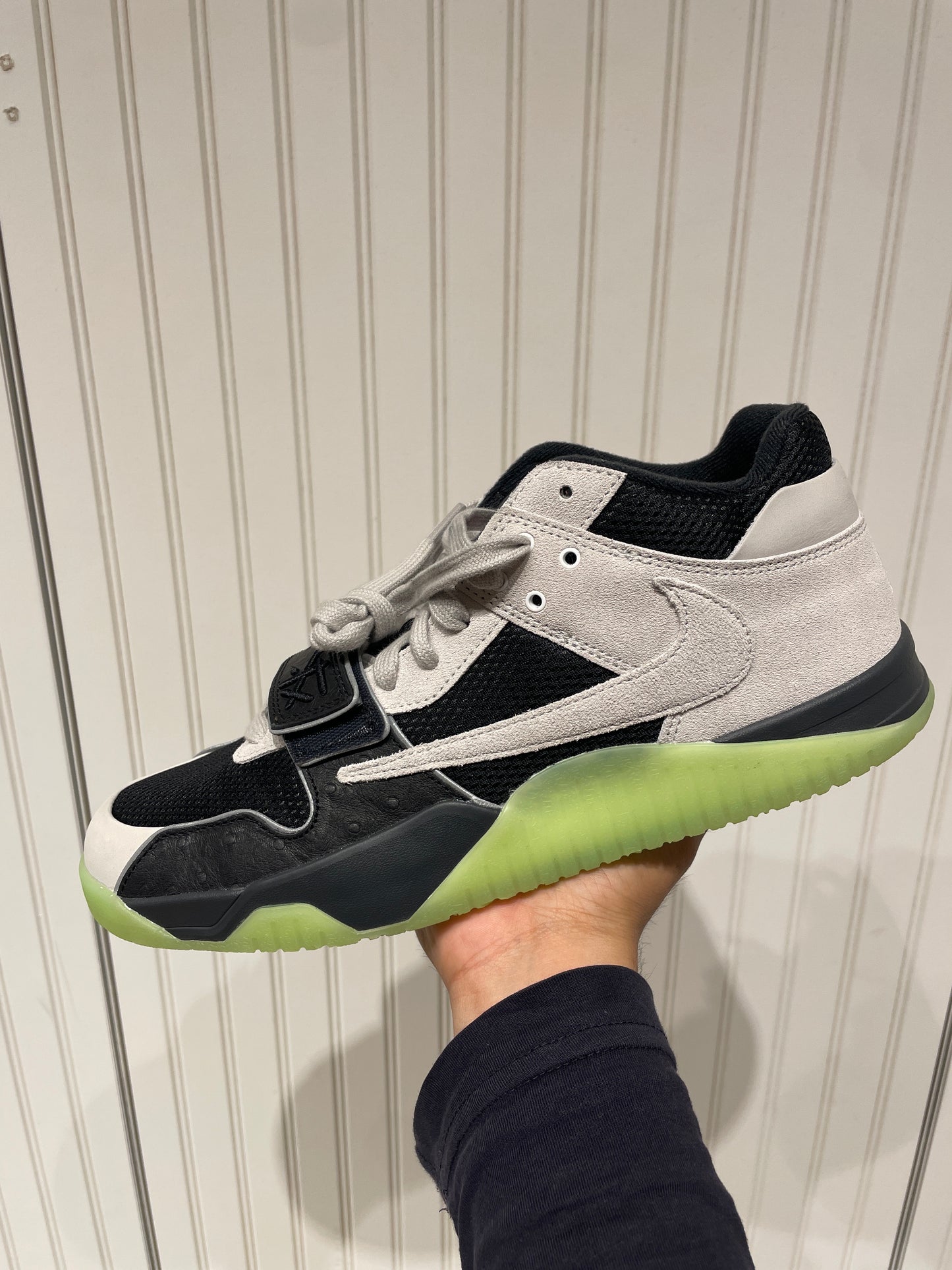 Chase B × Travis Scott x Jordan Jumpman Jack TR Black Night Silver (PRE-OWNED)