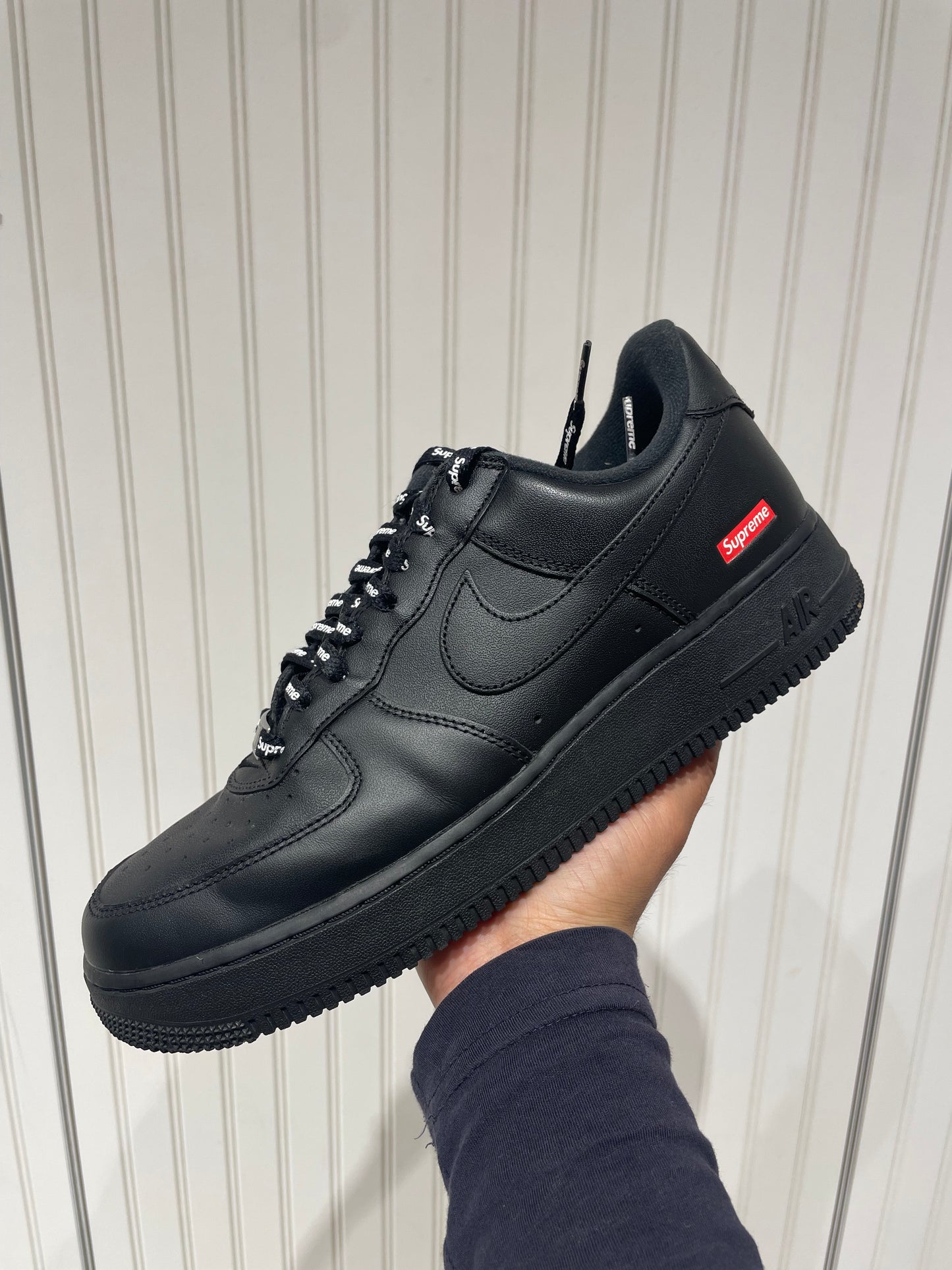 Nike Air Force 1 Low Supreme Black (PRE-OWNED)