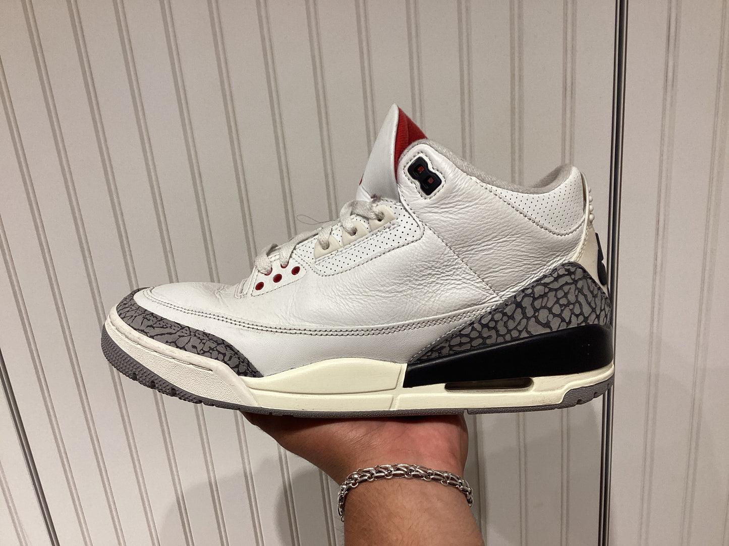 Jordan 3 White Cement Reimagined (PRE-OWNED)