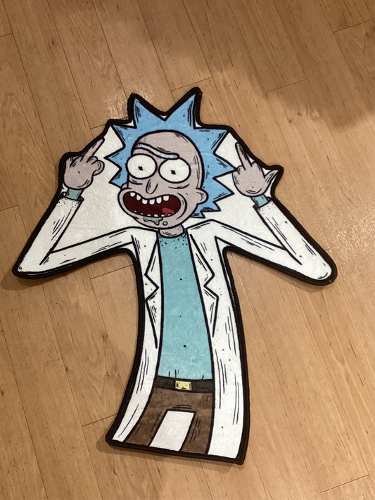 Rick and Morty Rug