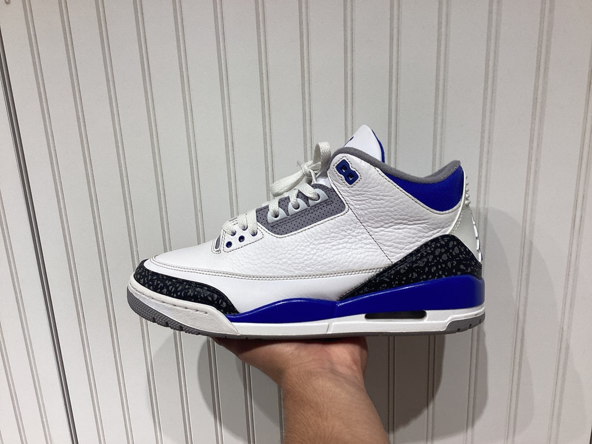 Air Jordan 3 Retro Racer Blue (PRE-OWNED)