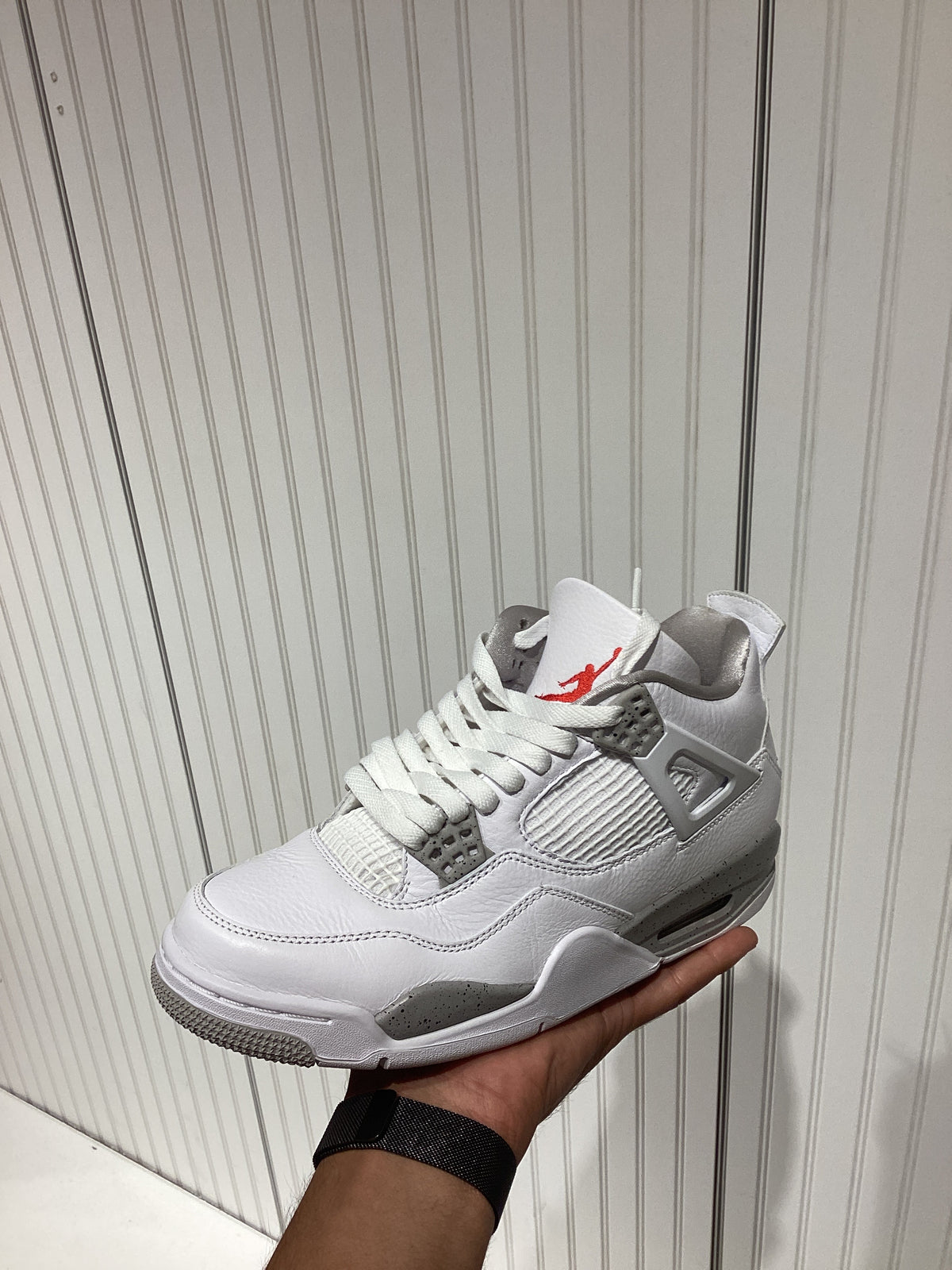 Air Jordan 4 Retro 'White Oreo'(PRE-OWNED)