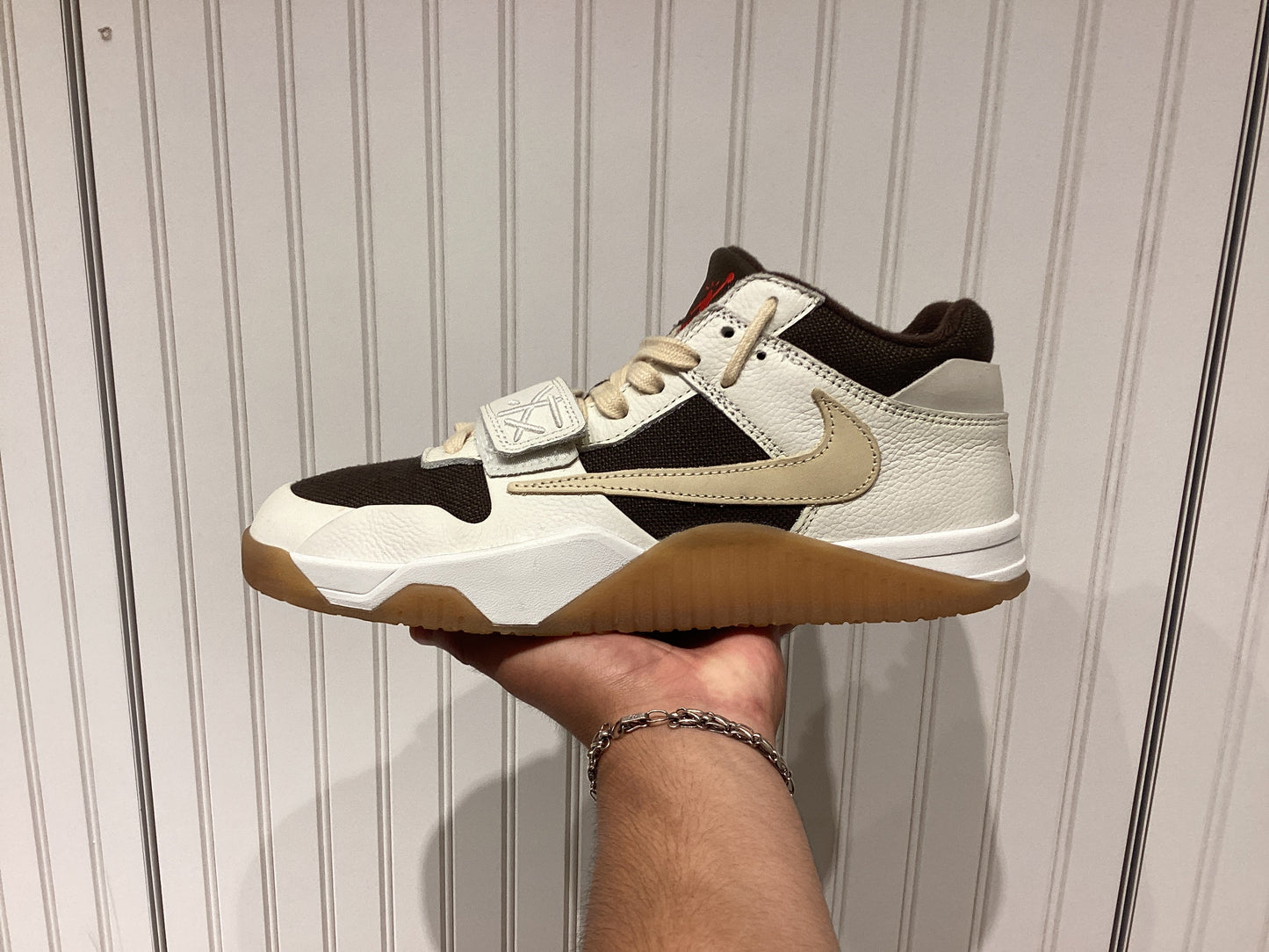 Travis Scott × Air Jordan Jumpman Jack TR Sail (WORN-ONCE)